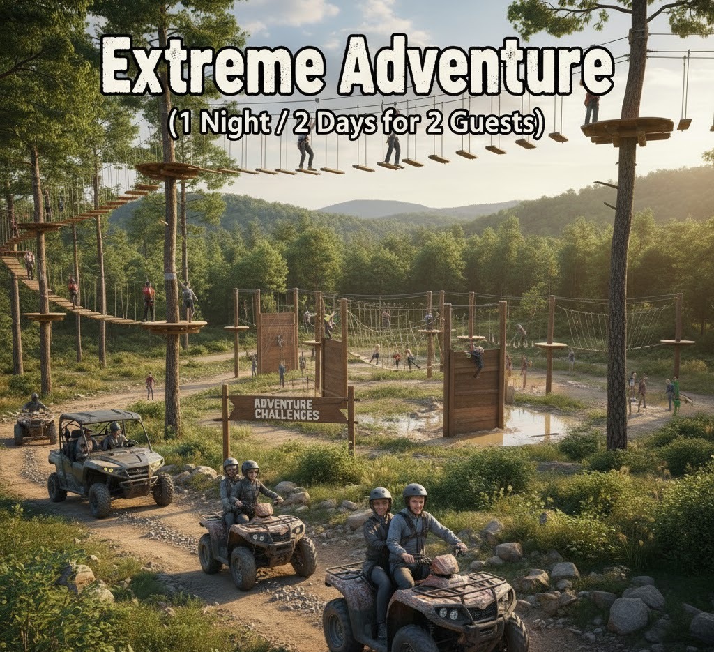 Extreme Adventure  (1 Night / 2 Days for 2 Guests)